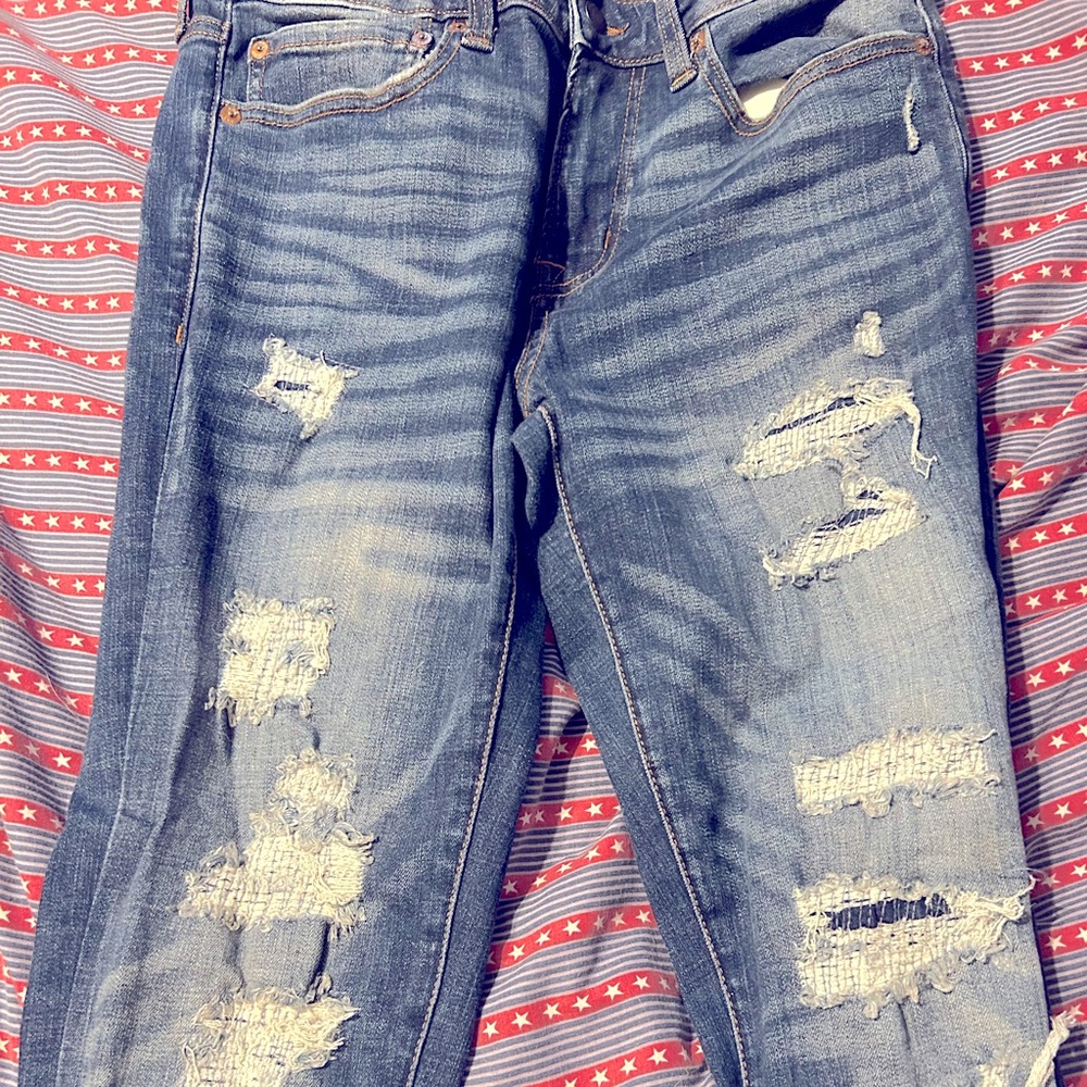Aeropostale distressed jeans